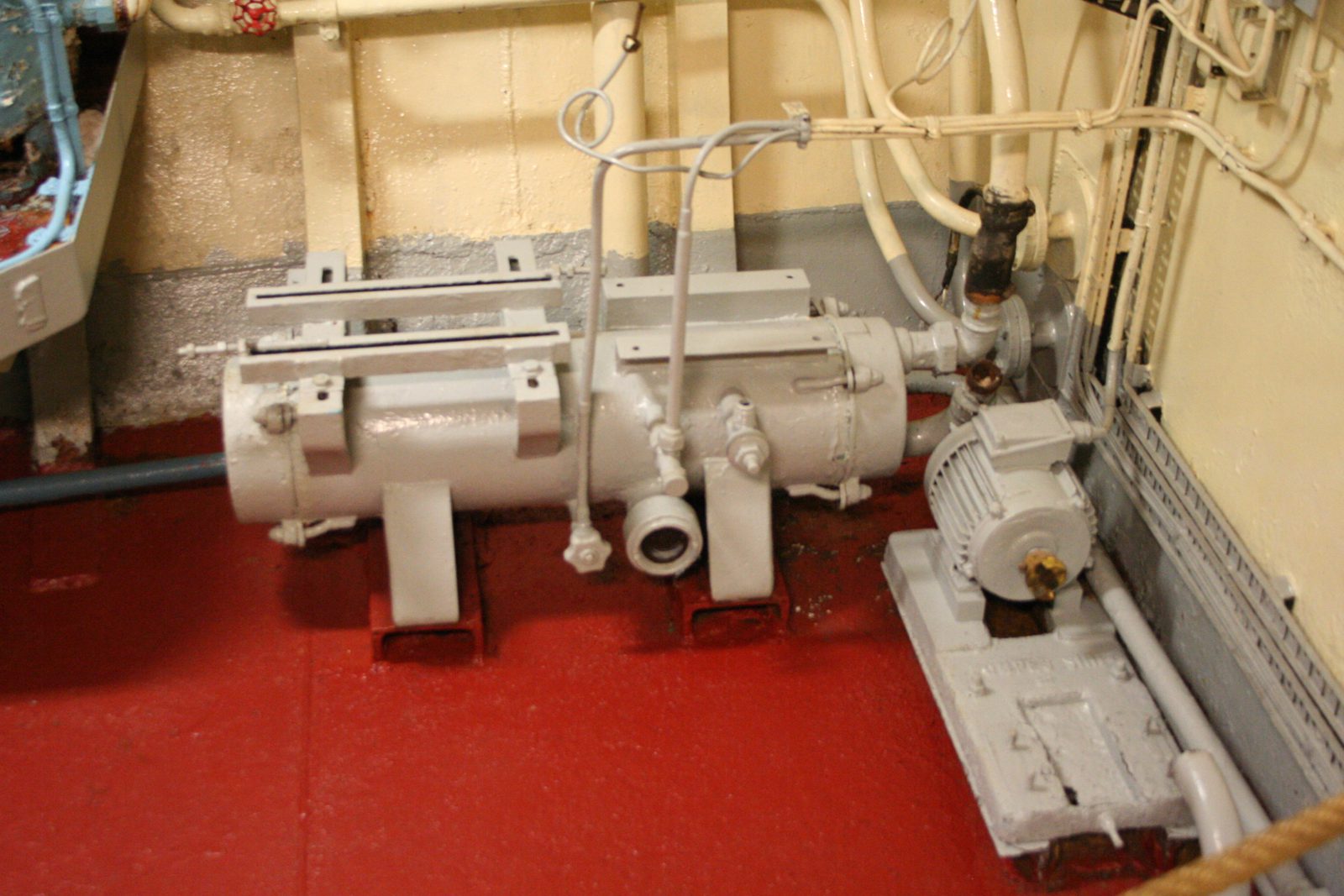 Engine room pump systems